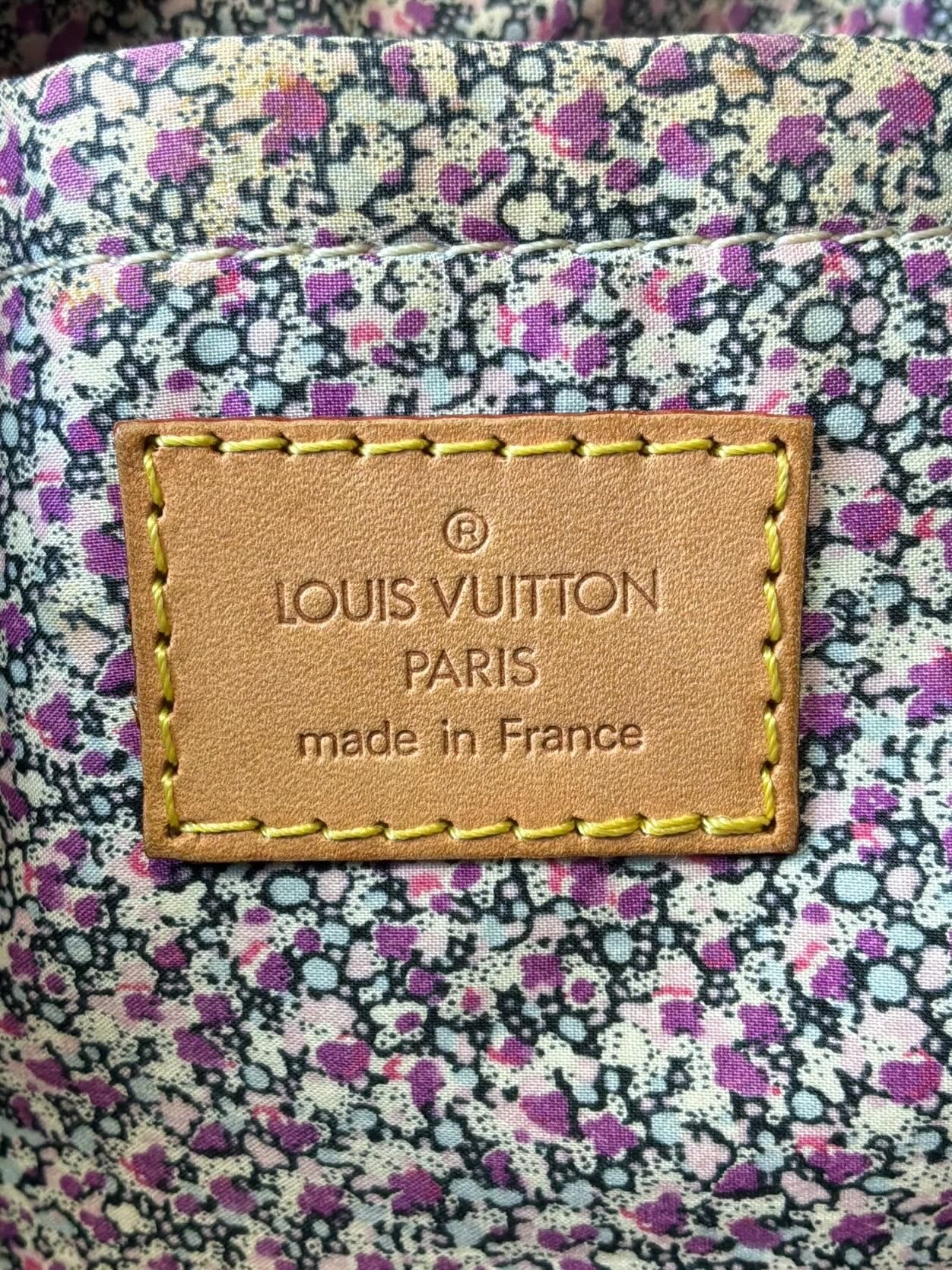 Louis Vuitton Denim Patchwork Speedy 30