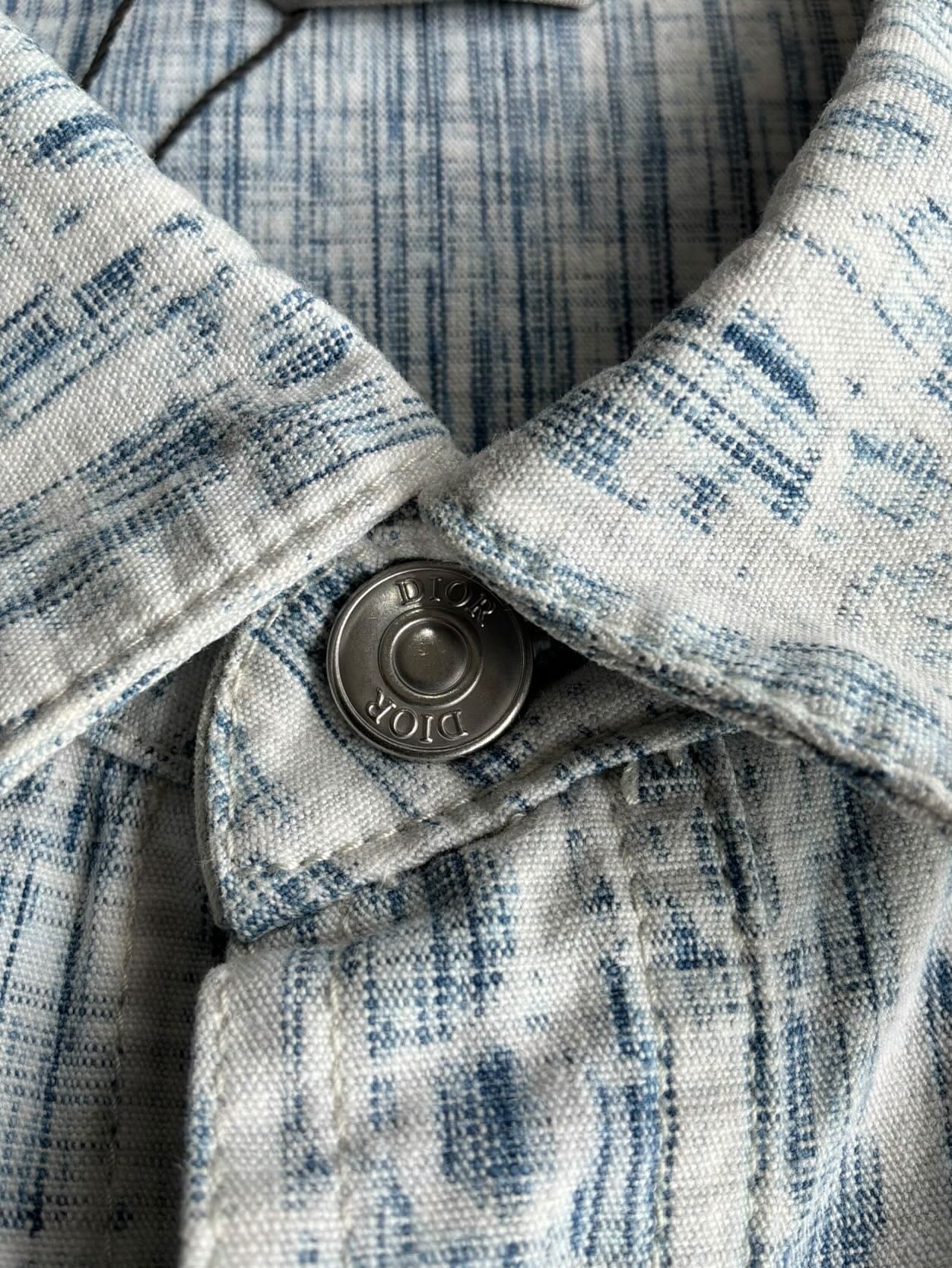 Dior Oblique Monogram Denim Shirt