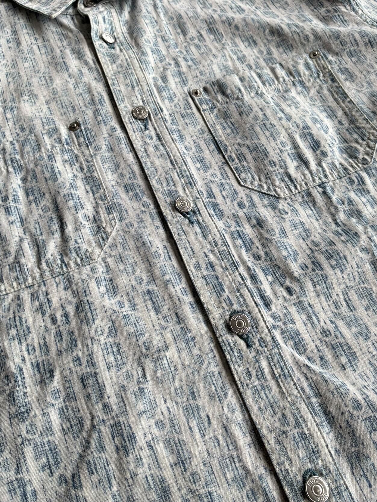 Dior Oblique Monogram Denim Shirt