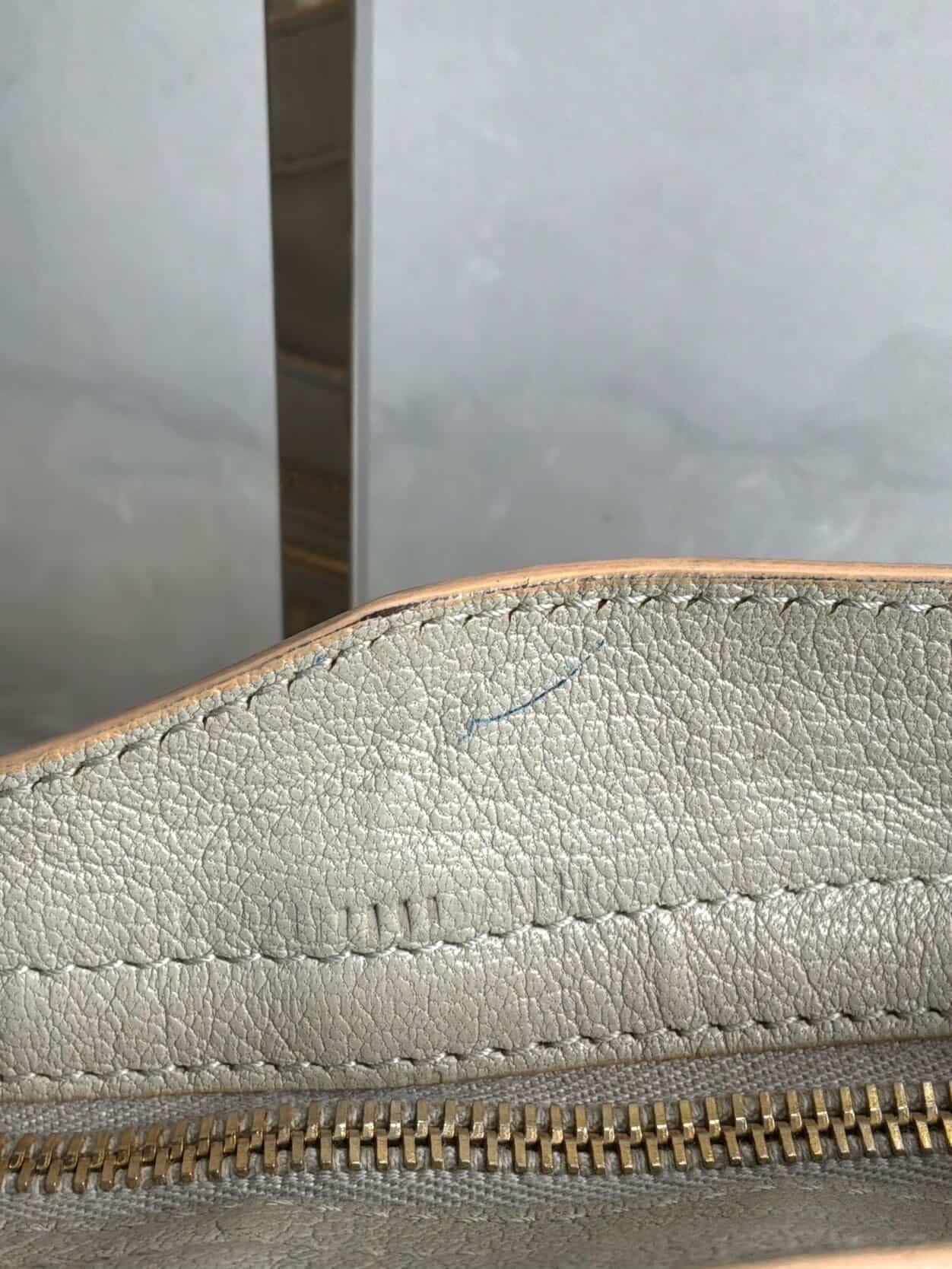Balenciaga City Metallic Edge Gray in GHW