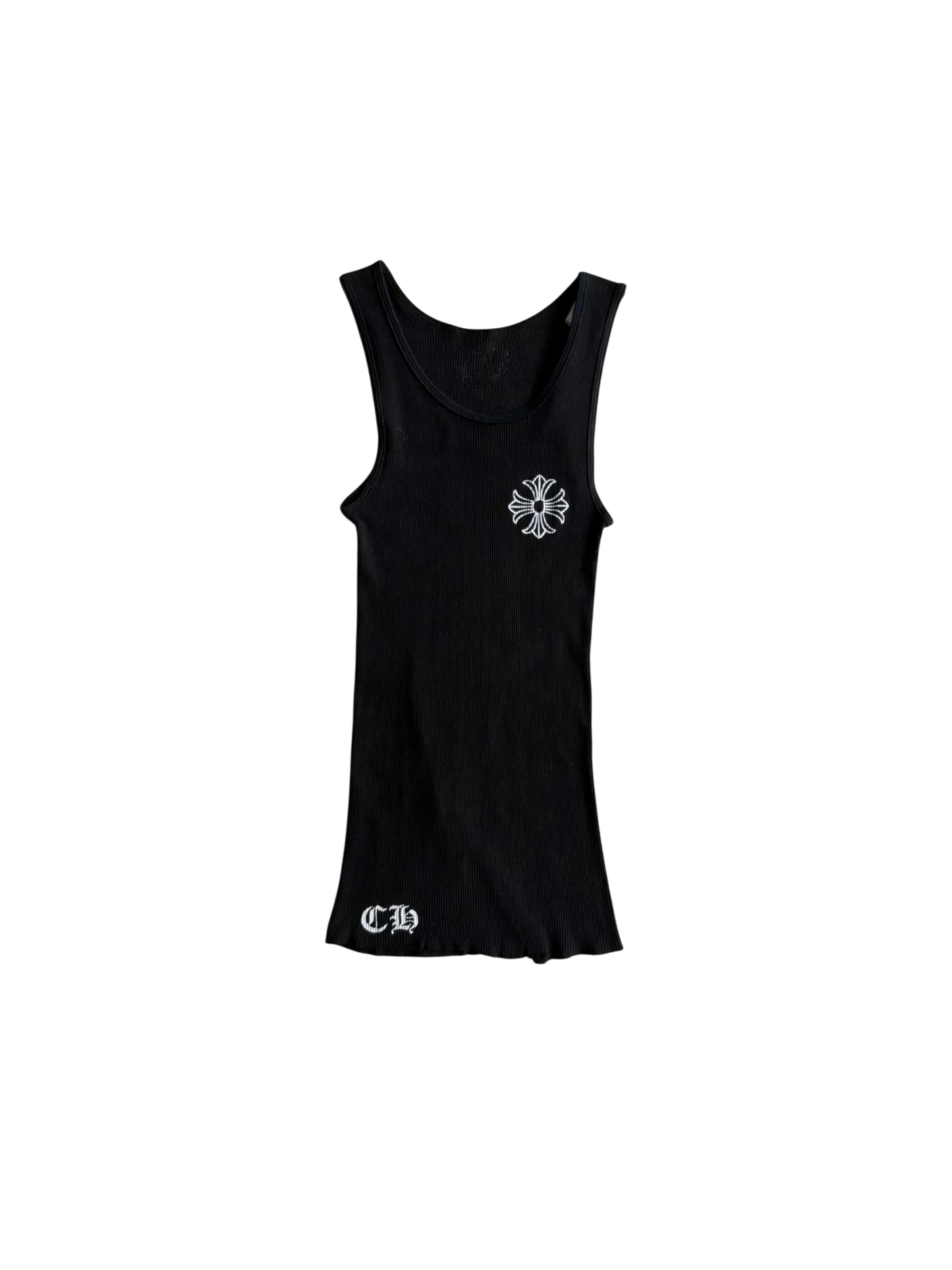 Chrome Hearts Cross Badge Thermal Tank Top