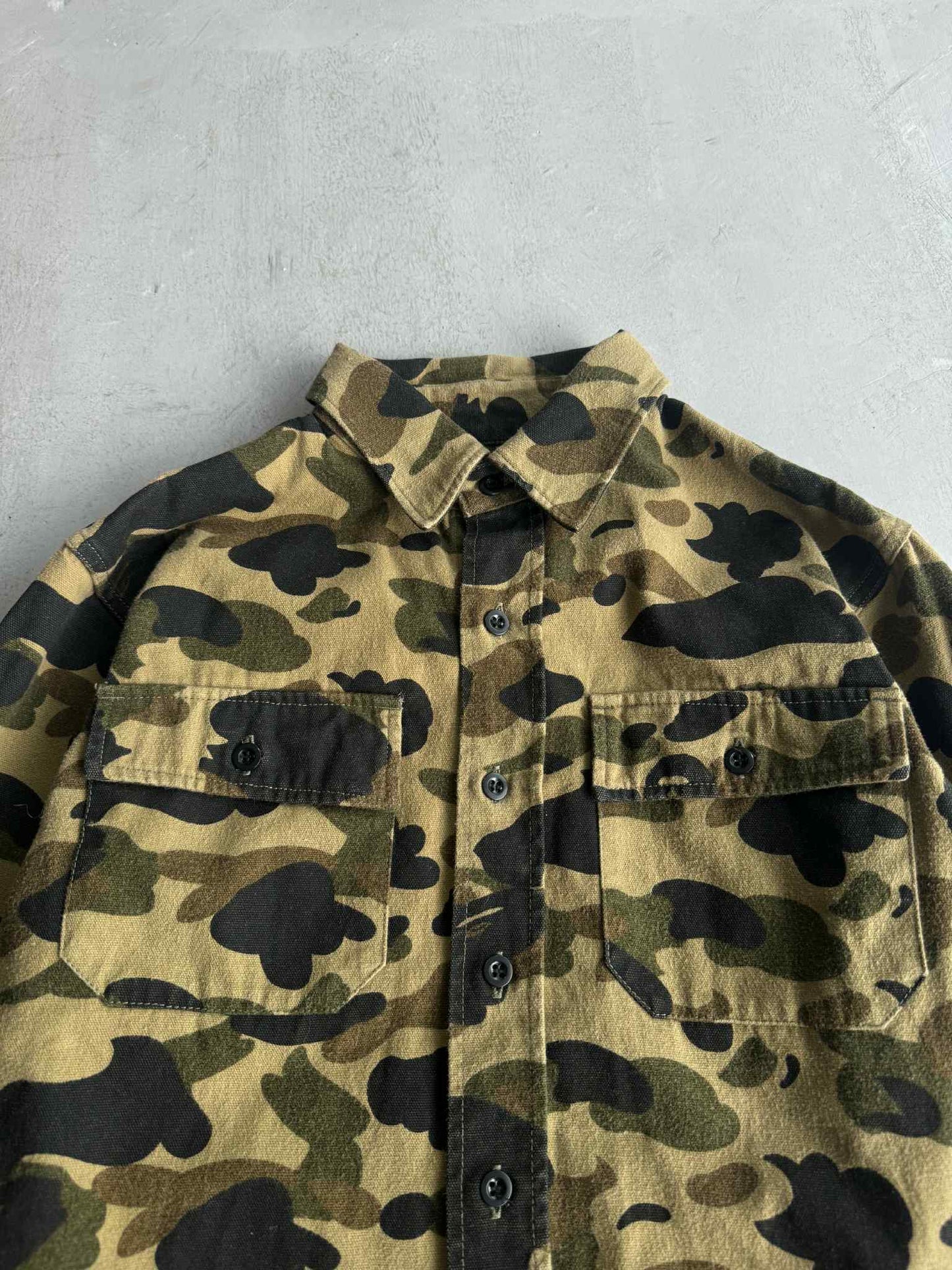 Bape 1st Gen Camou Long Sleeve Jacket