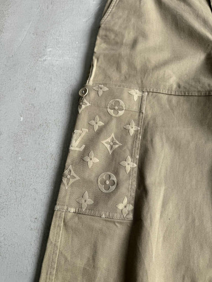 Louis Vuitton Khaki Cargo Pants