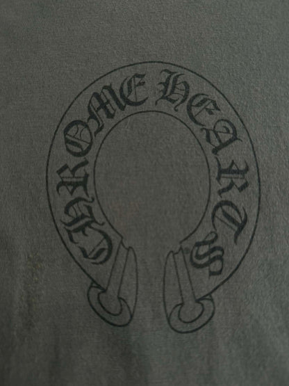 Chrome Hearts Cemetery Army Green Tee