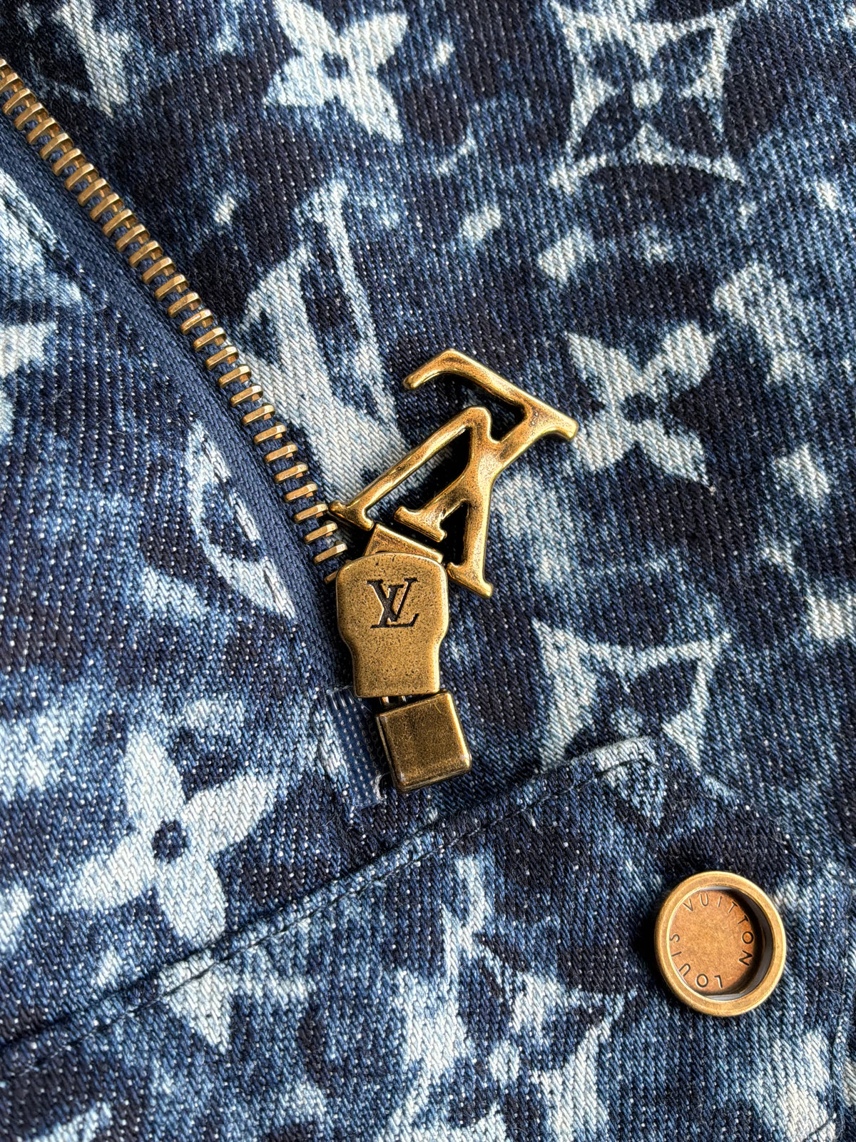 Louis Vuitton Monogram Denim Trucker Jacket