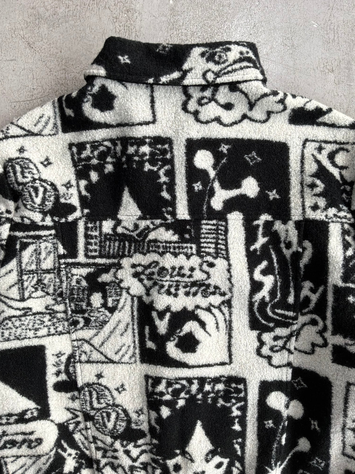 Louis Vuitton Comics Sherpa Trucker Jacket