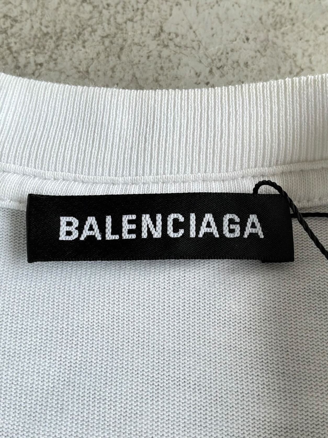 Balenciaga MasterCard Logo Tee