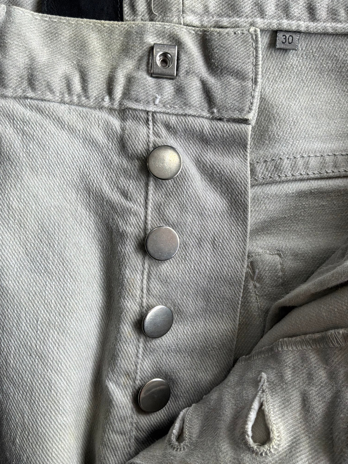 Dior Homme Hedi Slimane Era Gray Denim Jeans