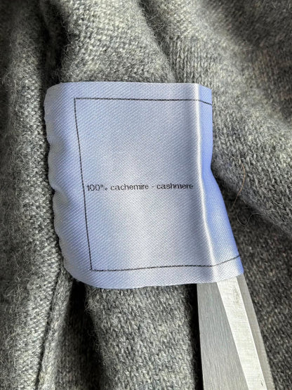 Chanel Embroidered CC Cashmere Bomber Jacket