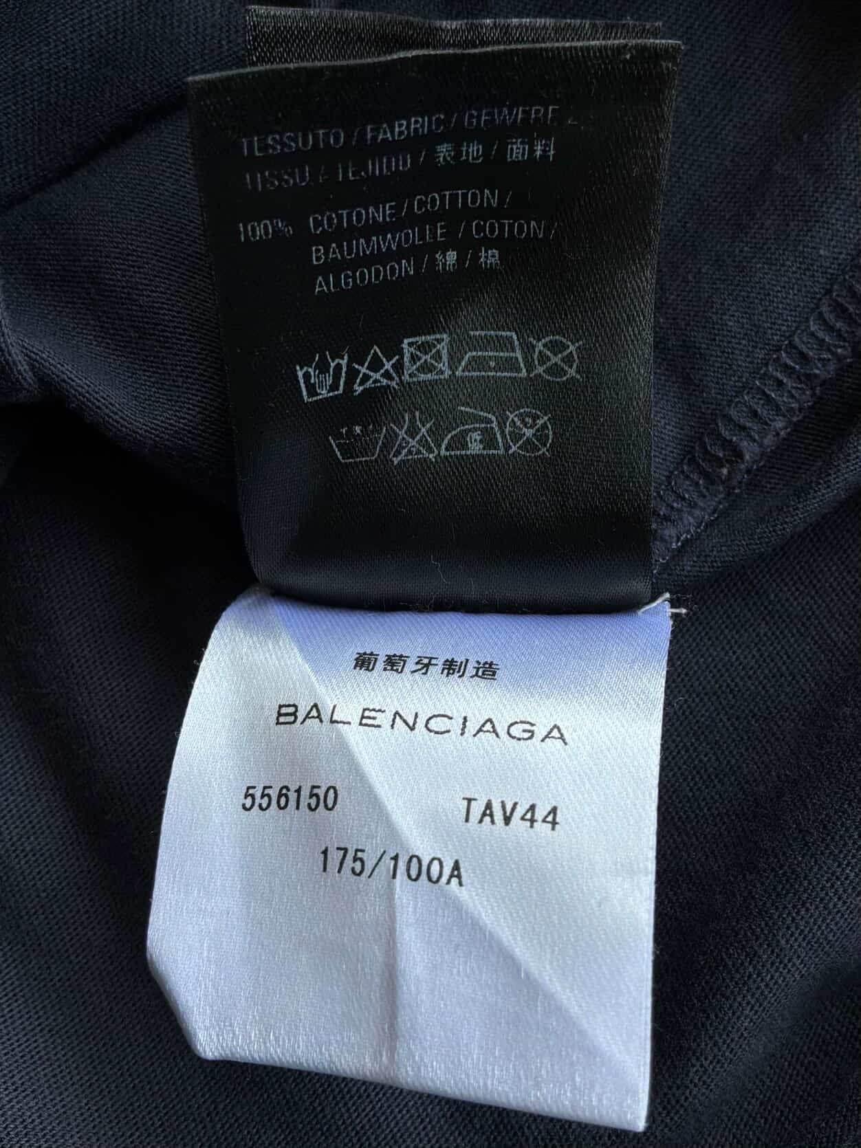 Balenciaga Political Campaign Navy
