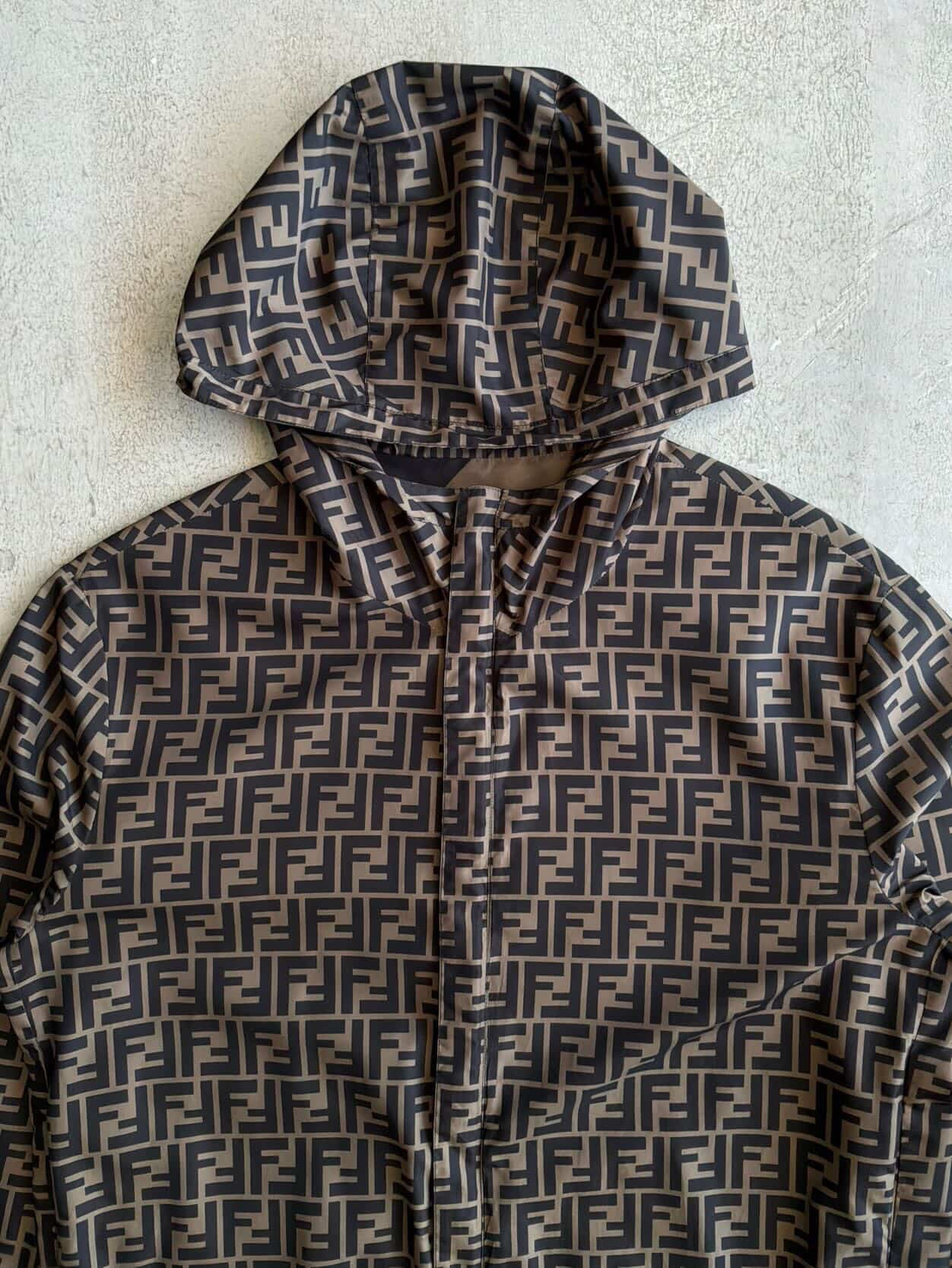 Fendi Zucca Reversible Windbreaker