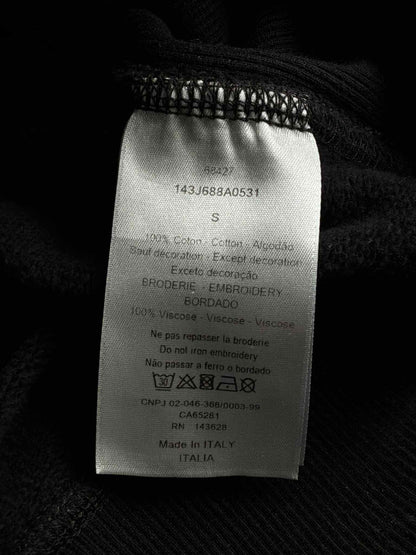 Dior Embroidered Script Pullover Hoodie