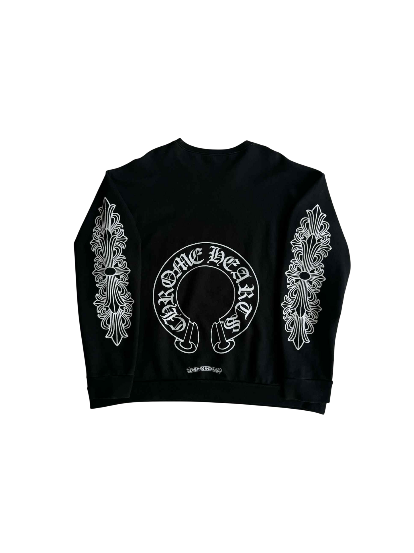 Chrome Hearts Floral Horseshoe Crewneck