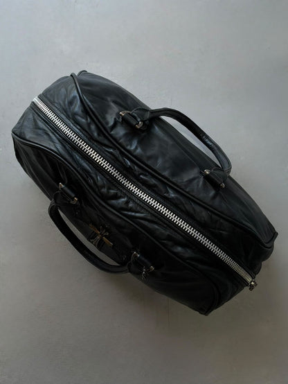 90’s Chrome Hearts Cross Embellished Bowler Bag