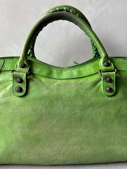 Balenciaga Classic City Avocado Lambskin Bag