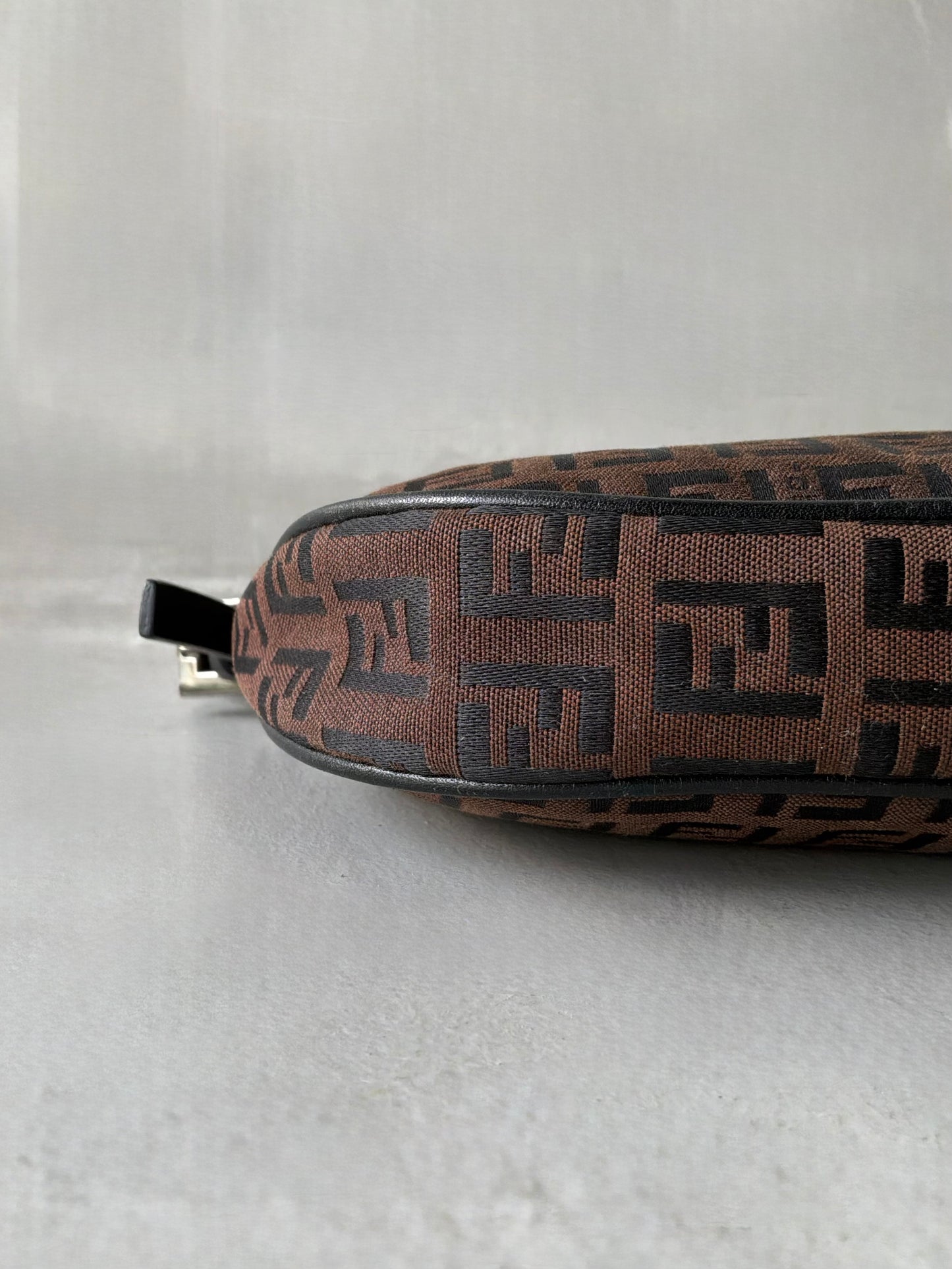 Fendi Brown Monogram Boat Bag