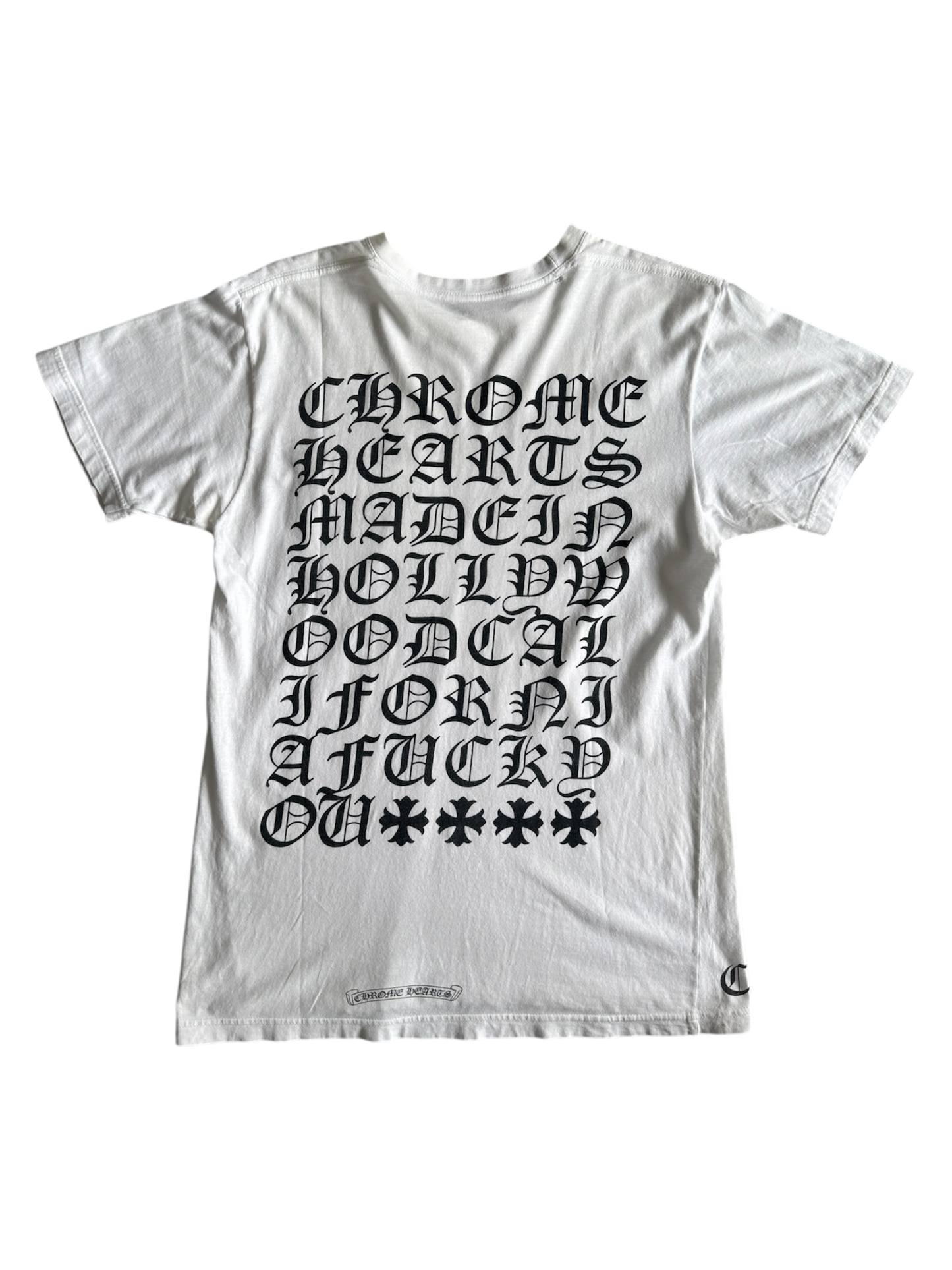 Vintage Chrome Hearts EyeChart Tee