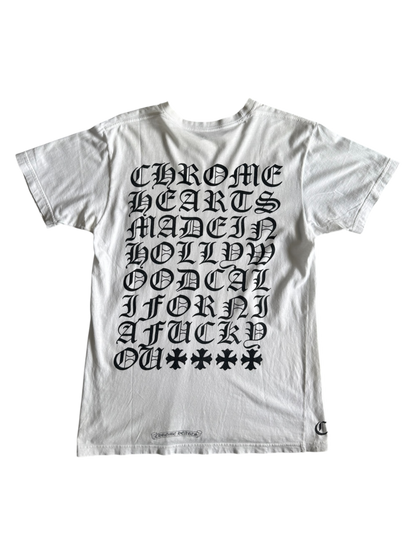 Vintage Chrome Hearts EyeChart Tee