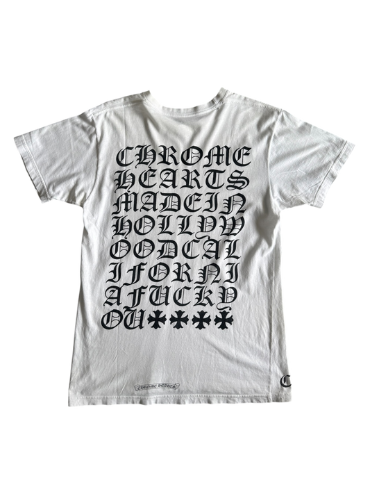 Vintage Chrome Hearts EyeChart Tee