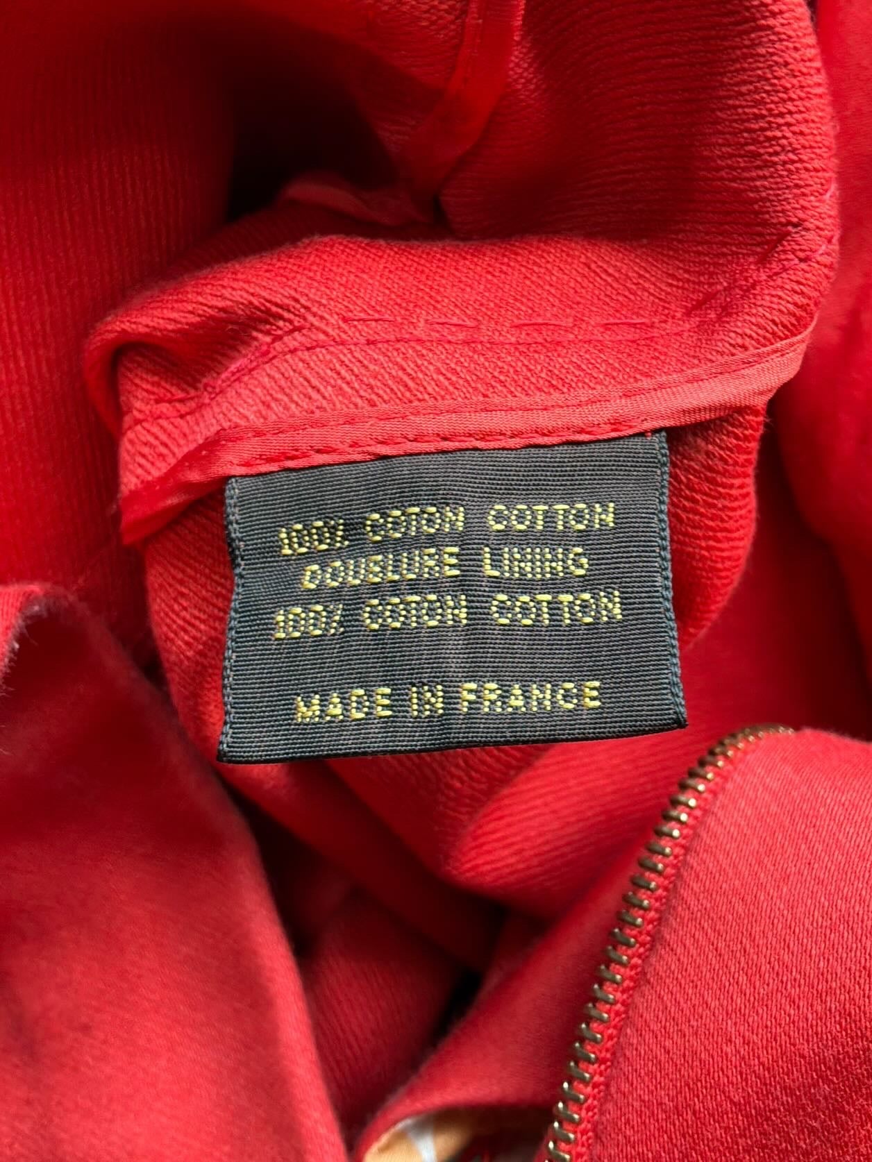 Womens Louis Vuitton Red Pants