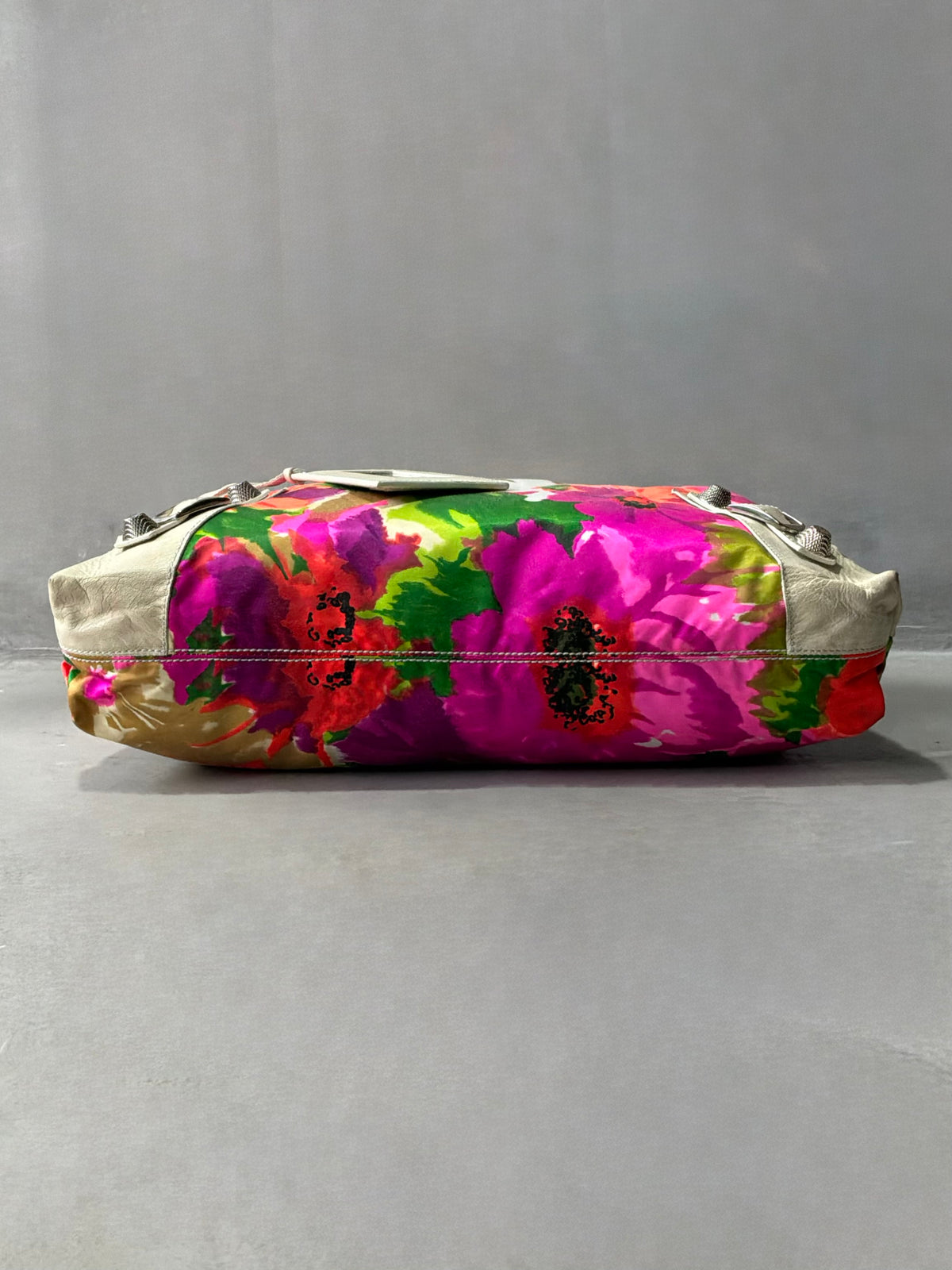 Balenciaga Mid Day Floral Giant 21 Lambskin Bag