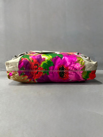 Balenciaga Mid Day Floral Giant 21 Lambskin Bag