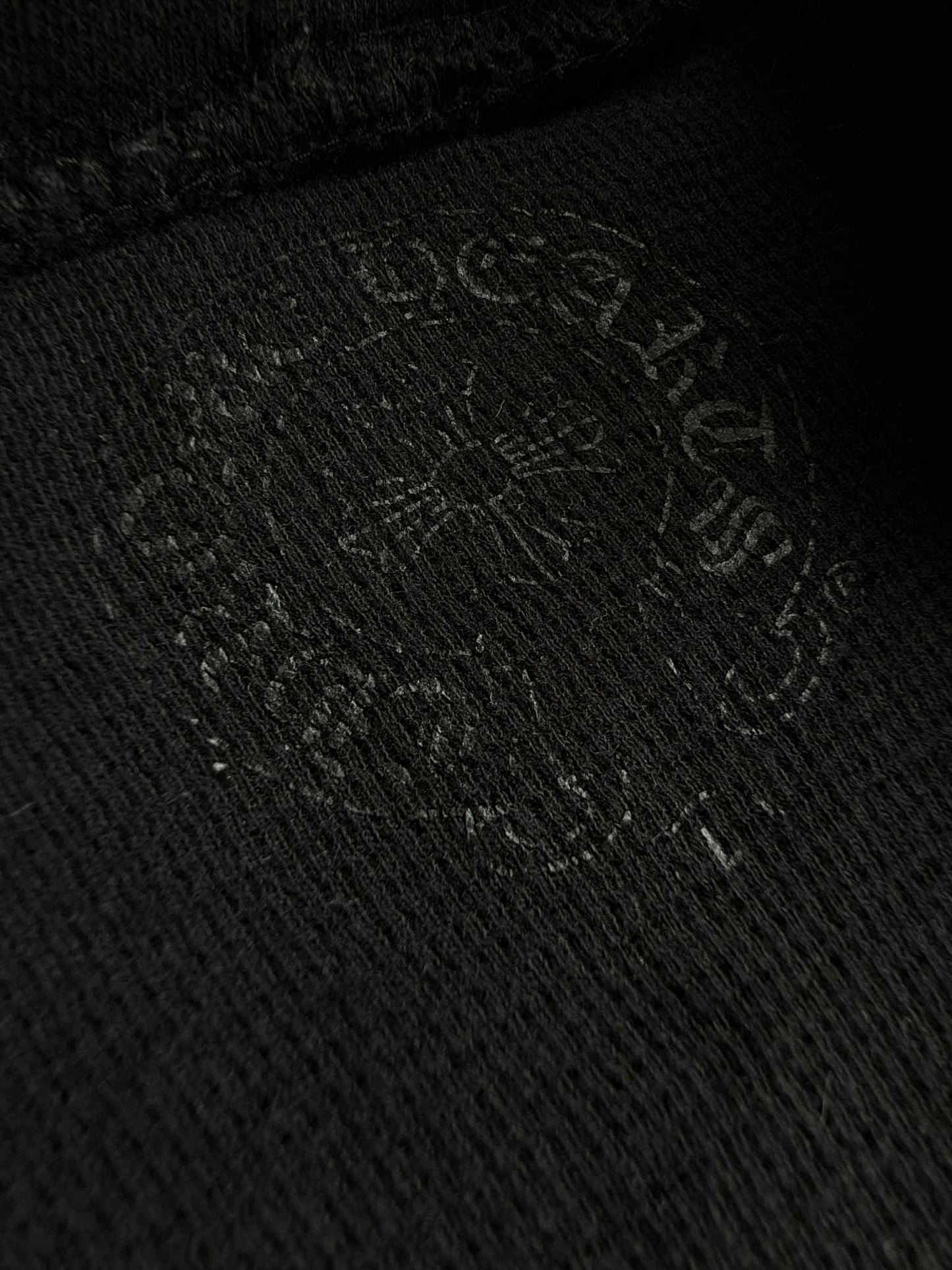 Chrome Hearts Logo Print Zip Hoodie