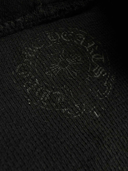 Chrome Hearts Logo Print Zip Hoodie