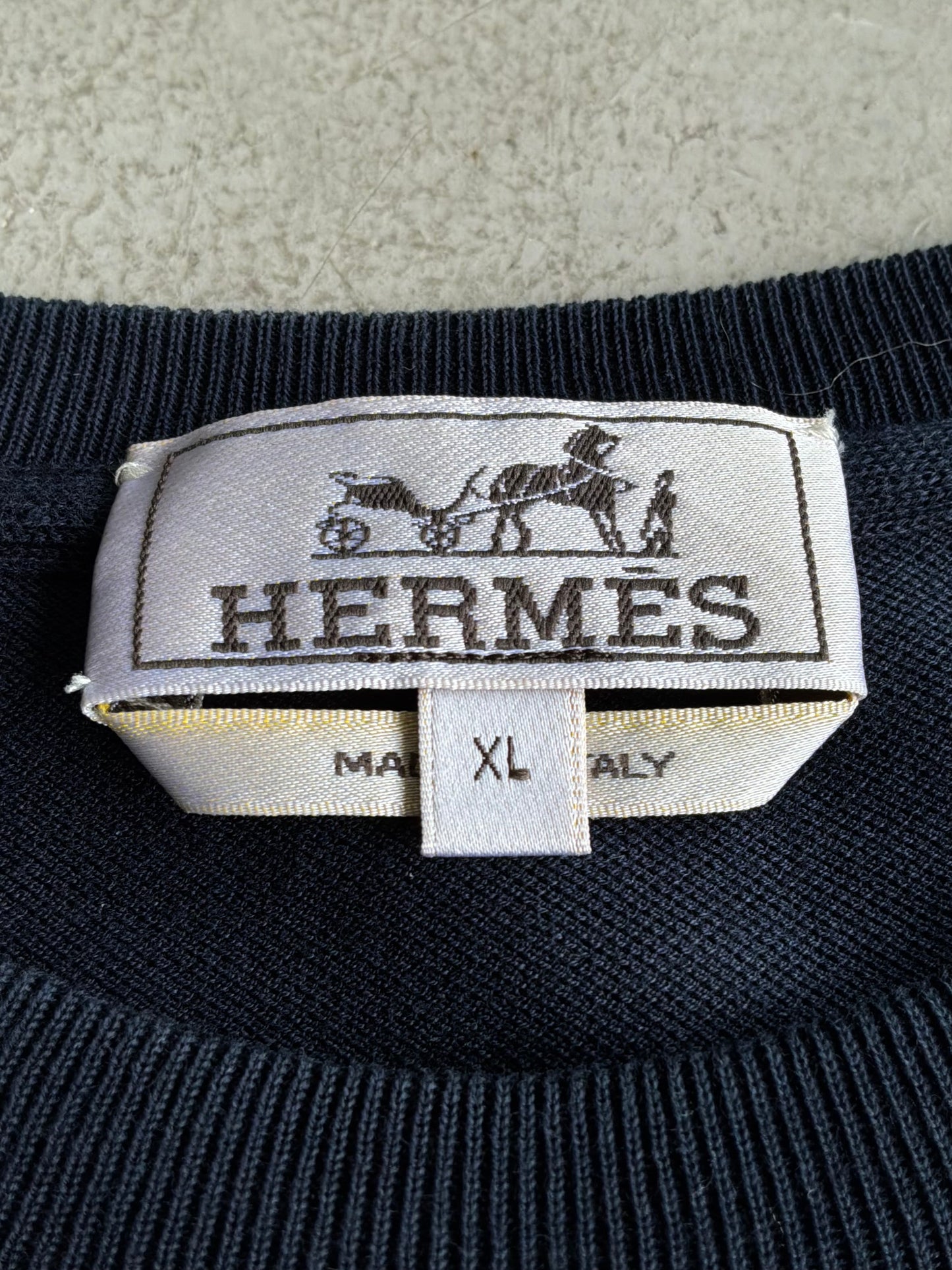 Hermes H Logo Pocket Tee