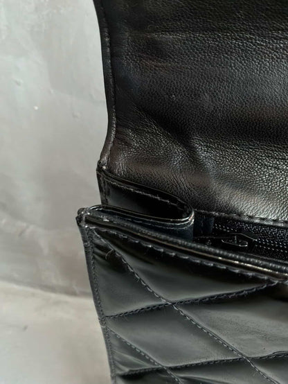 90’s Chanel Patent Leather Briefcase