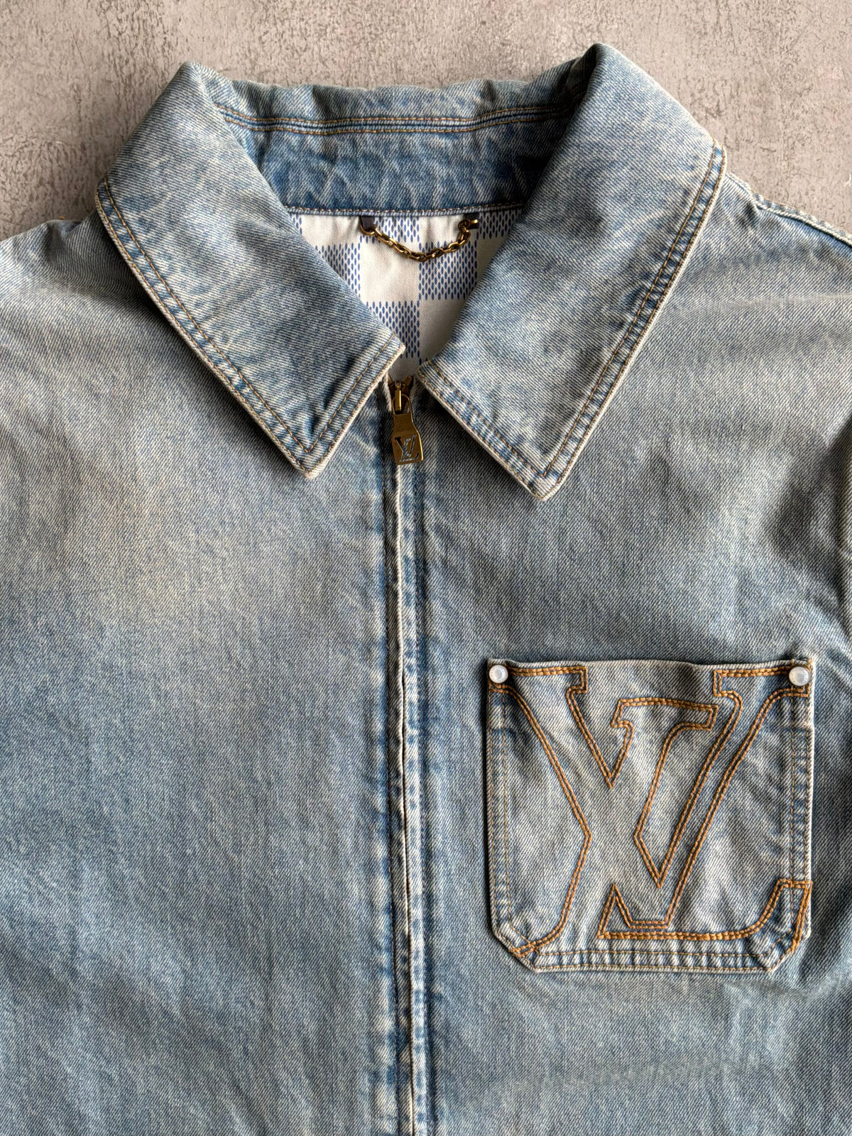 Louis Vuitton Staple Edition Denim Jacket