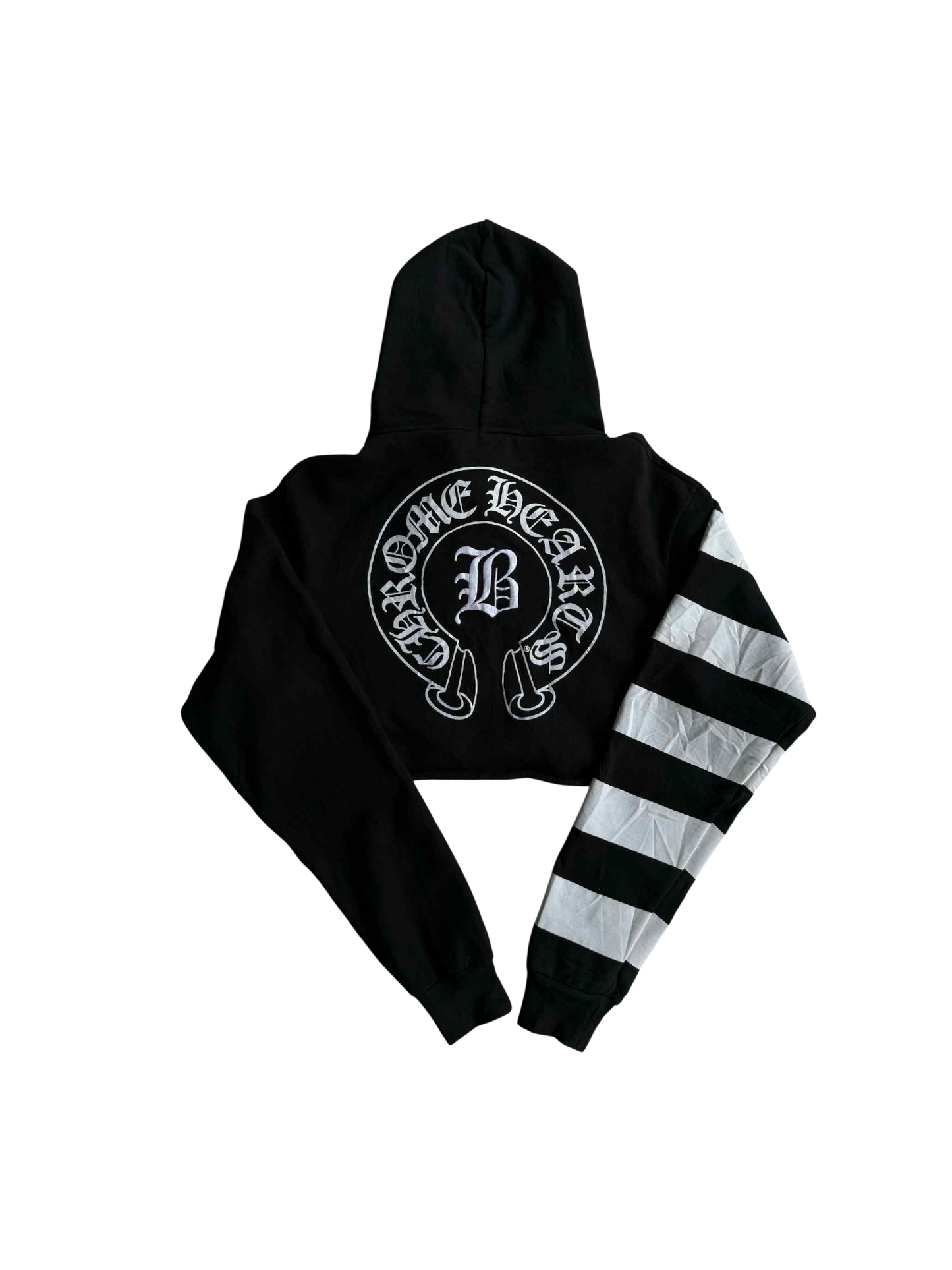 Chrome Hearts Bella Hadid Cropped Hoodie