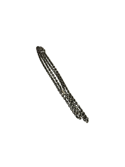 Chrome Hearts 30” Paper Chain Necklace