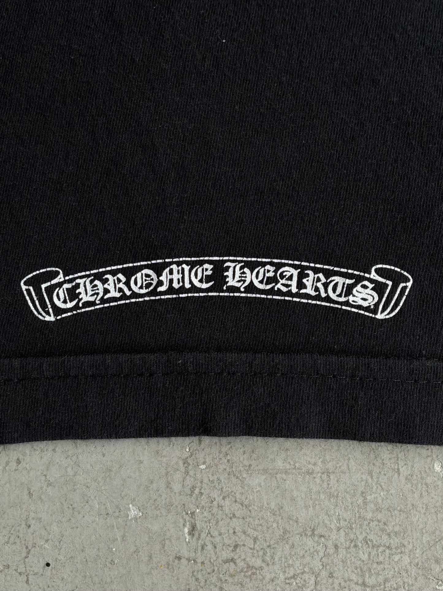Chrome Hearts Neck Script Floral Longsleeves
