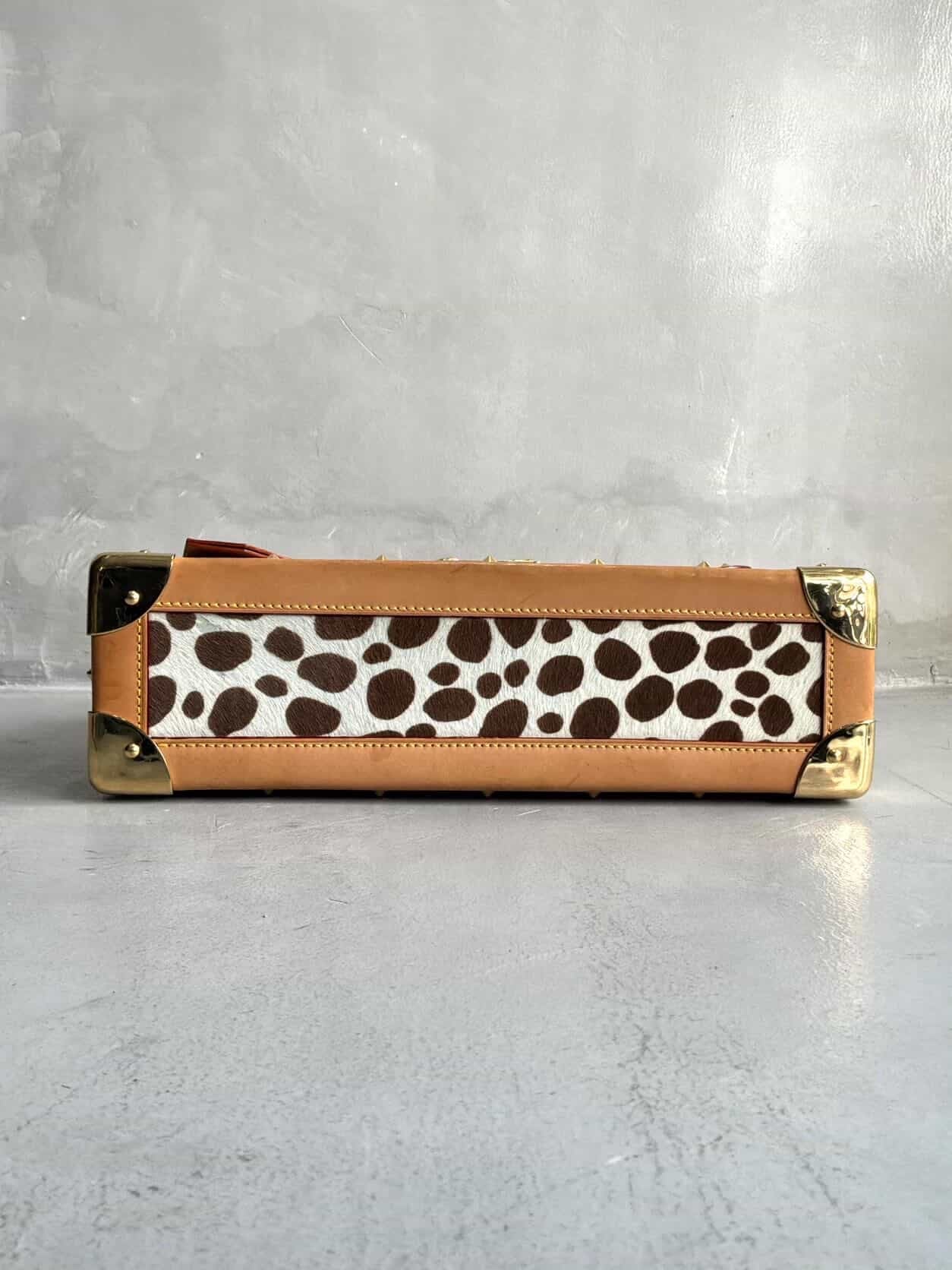 RARE Louis Vuitton X Murakami Dalmatian Ponyhair SAC Rabat Shoulder Bag