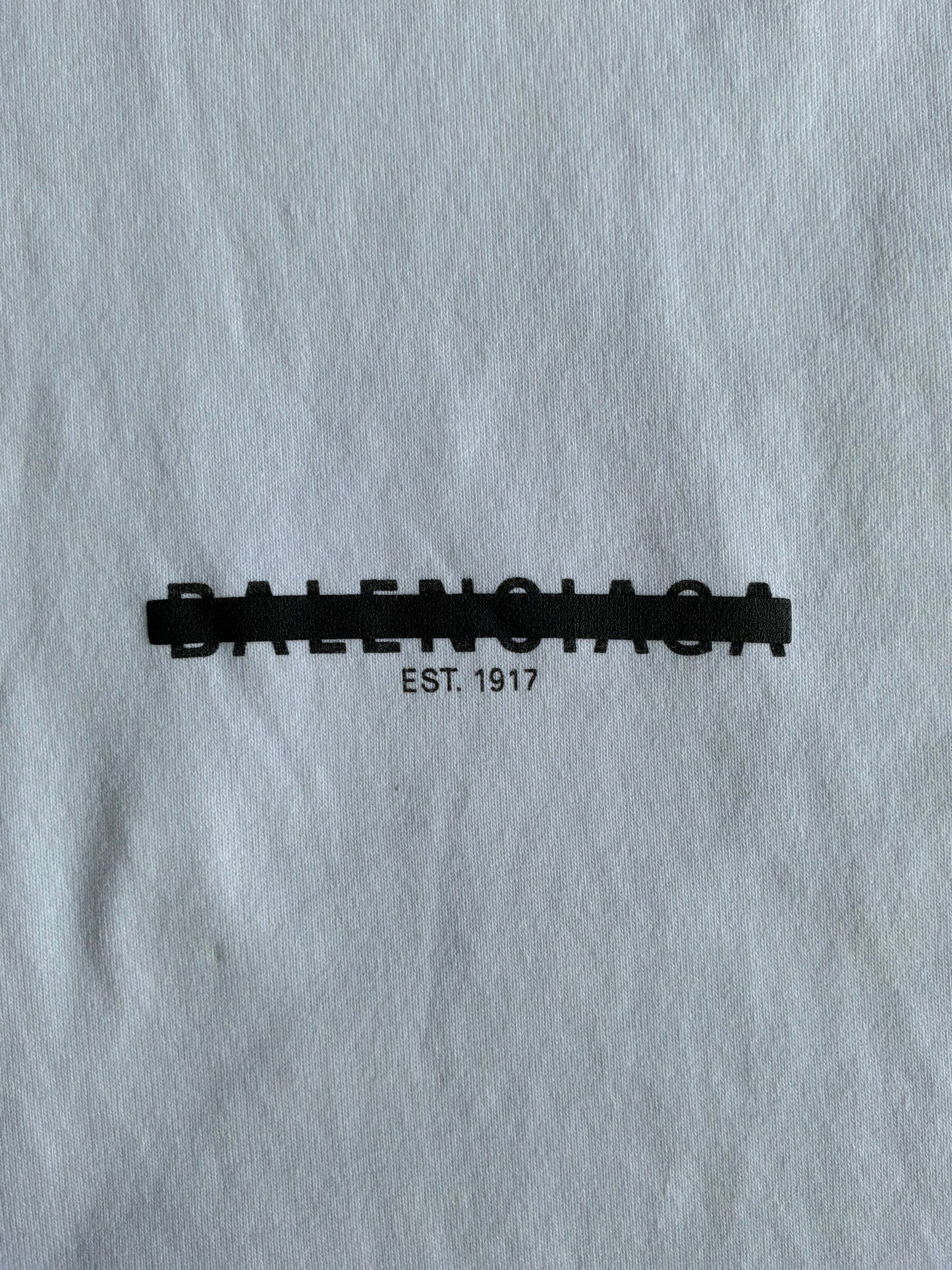 Balenciaga Strike Logo Mullet Tee