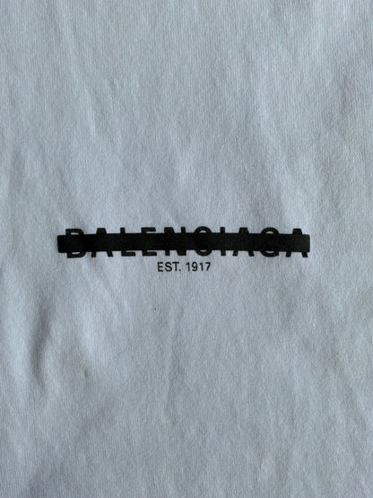 Balenciaga Strike Logo Mullet Tee