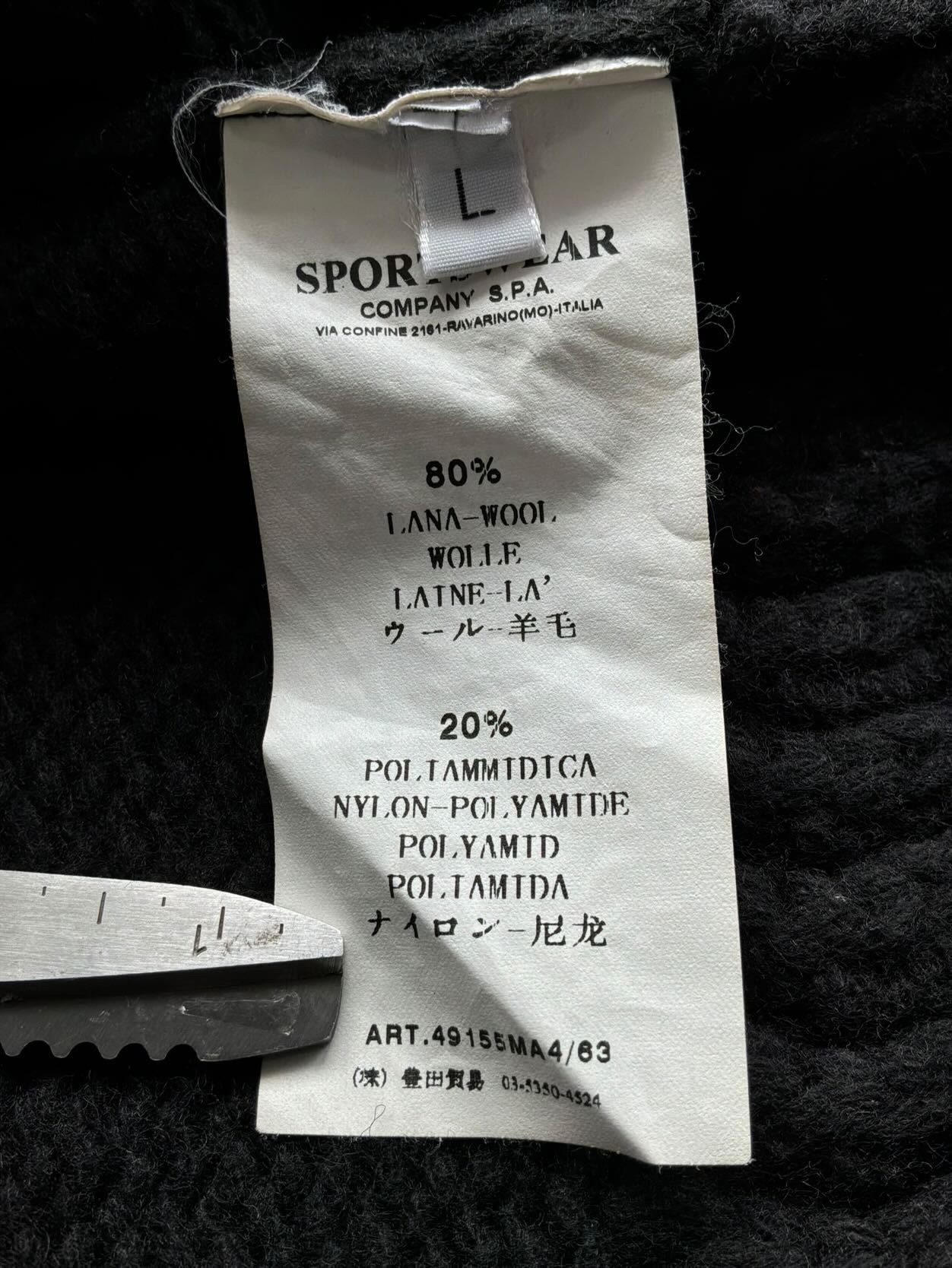 90s Stone Island Knit Zip Hoodie