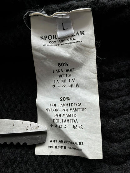 90s Stone Island Knit Zip Hoodie