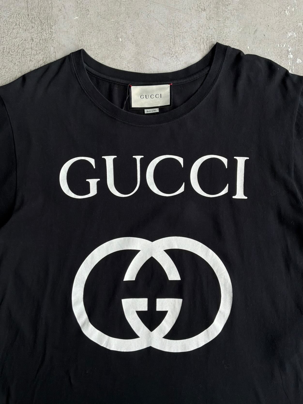 Gucci Big Logo Script Tee