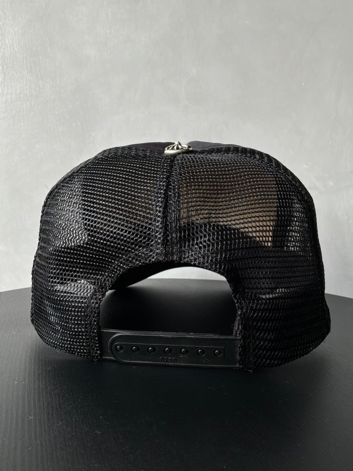 90s Chrome Hearts Cemetery Trucker Hat