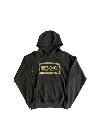 Fendi Versace Black Hoodie