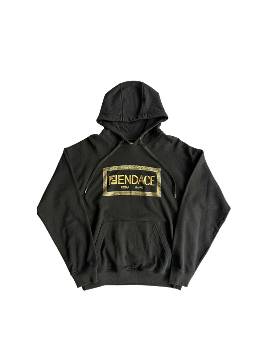 Fendi Versace Black Hoodie
