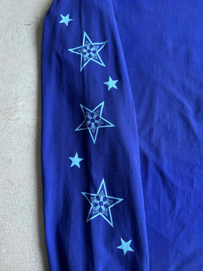 Chrome Hearts Star Longsleeve in Blue