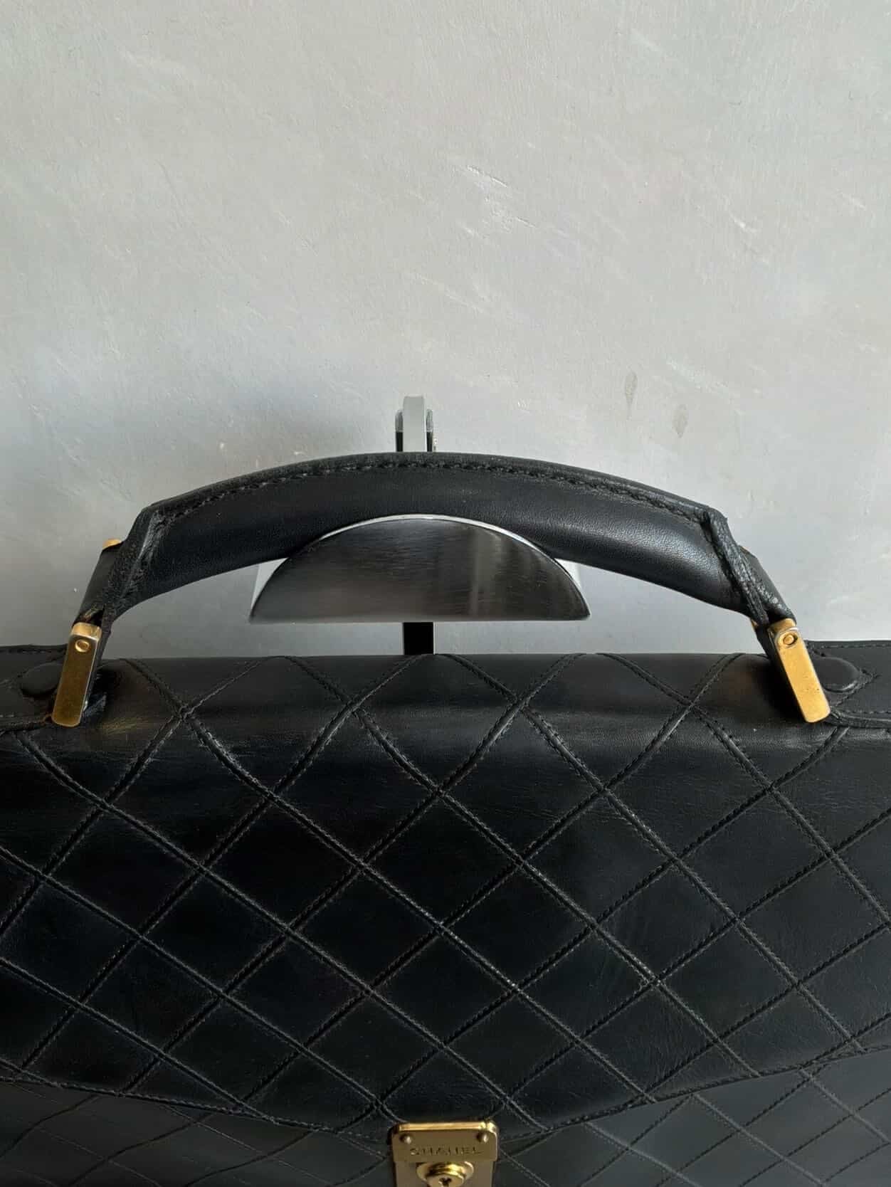 2000’s Chanel Quilted Lambskin Briefcase