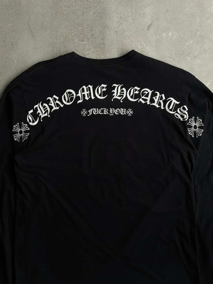 Chrome Hearts FUCK YOU Banner Longsleeves