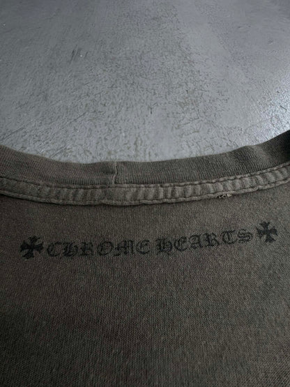 Chrome Hearts Cemetery Army Green Tee