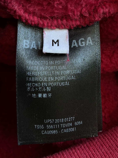 Balenciaga Flower Script Hoodie
