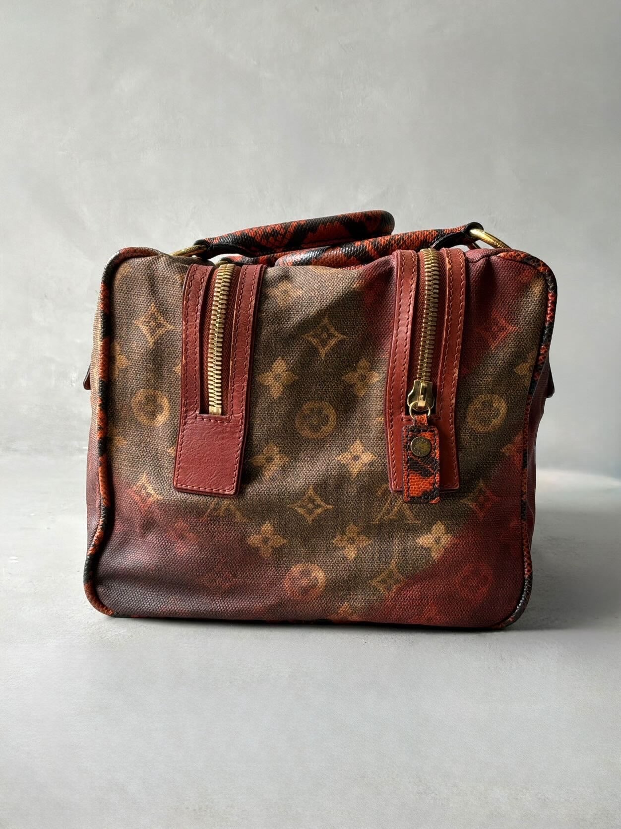Louis Vuitton X Richard Prince Monogram Snakeskin Bag