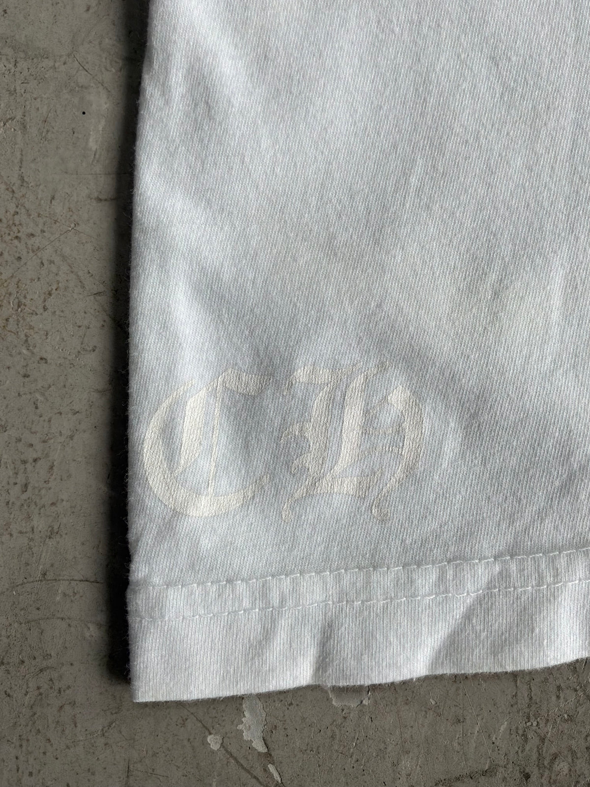 Chrome Hearts Tri Tonal Celtic White Tee